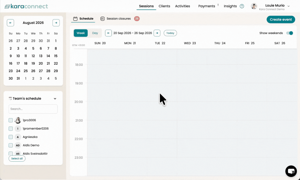 Export Client Data