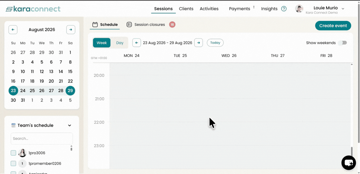 Payments Tab - Voided Session-2